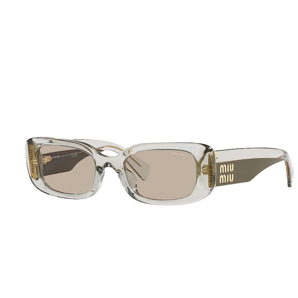 Miu Miu Rectangle Sunglasses in Grey